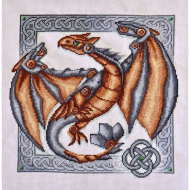 Набор для вышивания ПАЛИТРА арт.05.006 Хранитель легенд 26х26 см