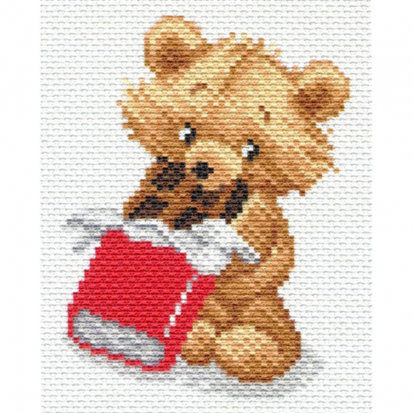 Набор для вышивания МАТРЕНИН ПОСАД арт.16х20 - 1664Н Сладкоежка