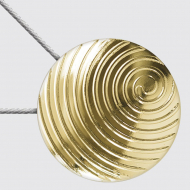 Магнитные клипсы для штор Спираль с тросом (30 см) цвет №2