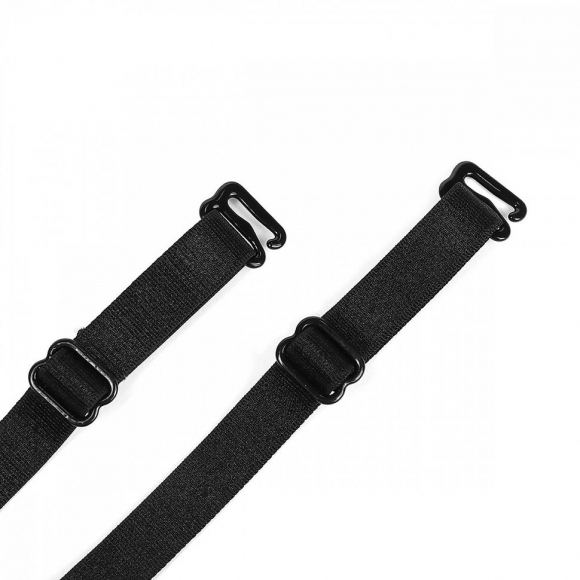 Бретели для бюстгальтера арт.TBY.0L1001 10мм цв.черный, уп.50 пар Бретели для бюстгальтера арт.TBY.0L1001 10мм цв.черный, уп.50 пар
