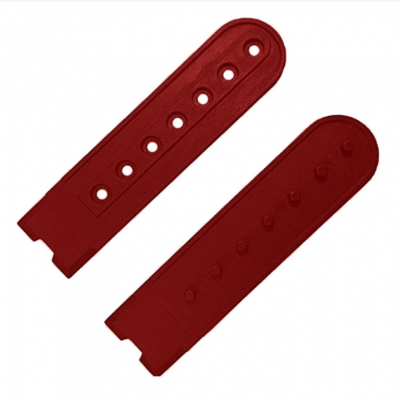 Застежка для бейсболок пластик  арт.TBY-101-3 цв.красный уп.100 шт