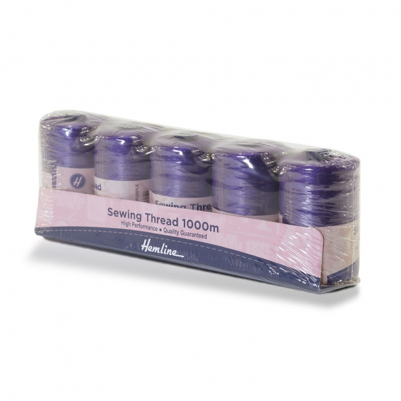 183524_Нить универсальная Hemline для шитья, 1000 м
