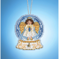 Набор для вышивания бисером MILL HILL Ангел - шар 6х8 см