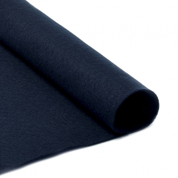 Фетр в рулоне жесткий Magic 4 Hobby 1мм 100см арт.FLT-H2 уп.1м цв.655 иссиня черный