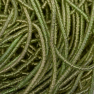 Канитель мягкая, фигурная арт.KAN/LB2-11 матовый, цв.зеленый чай уп.100 г