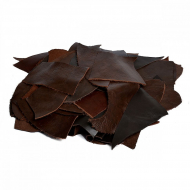 Лоскут из натуральной кожи толщ.0,5-2мм. ЛС-01 цв.коричневый Лоскут из натуральной кожи толщ.0,5-2мм. ЛС-01 цв.коричневый