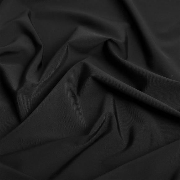 Микрофибра для нижнего белья KRUZHEVO арт.OLG004 плотн.125 г/м? шир.152см цв.170 черный рул.25-30кг (1кг - 4,7м)