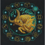 Набор для вышивания PANNA арт. ZN-0923 Знаки Зодиака. Телец 21х20,5 см