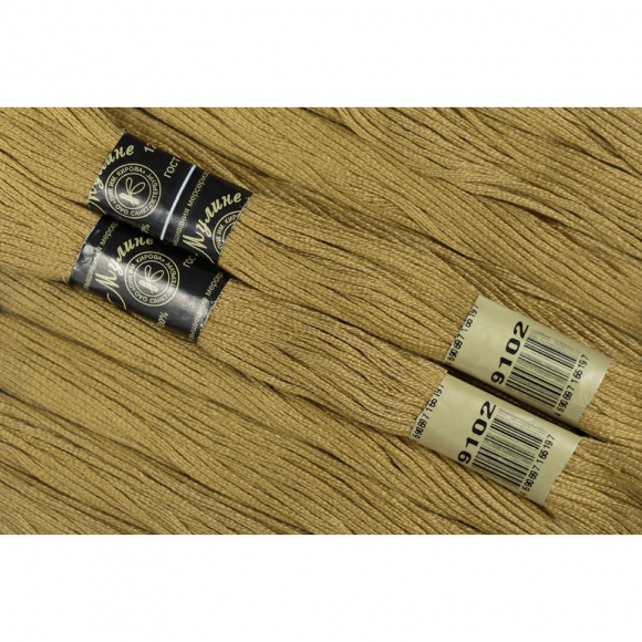 Нитки мулине цв.9102 12х10м С-Пб