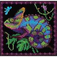 Набор для вышивания МАРЬЯ ИСКУСНИЦА арт.13.003.18 Хамелеон 13х13 см