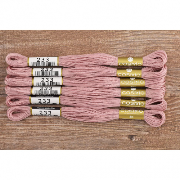Мулине COSMO однотонный цвет 233