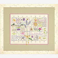 Набор для вышивания DIMENSIONS арт.DMS-71-01545 Сад Сэмплера 35x27 см