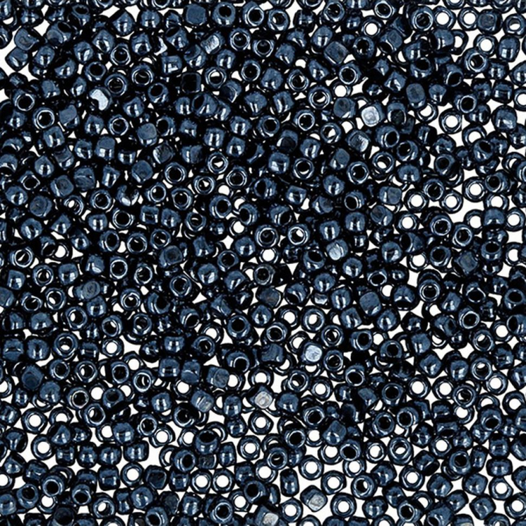 Бисер Япония "TOHO" 15/0  CHARLOTTE №1  1.7 мм 5 х 5 г №0081 т.серый