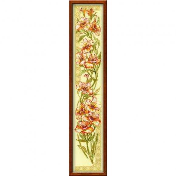 Набор для вышивания РИОЛИС арт.939 Альстромерии 20х92 см