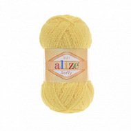 Пряжа для вязания Ализе Softy (100% микрополиэстер) 5х50г/115м цв.187 лимонный