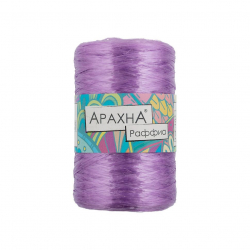 Пряжа ARACHNA Raffia (100% полипропилен) 5х50г/200м цв.50 розовая сирень