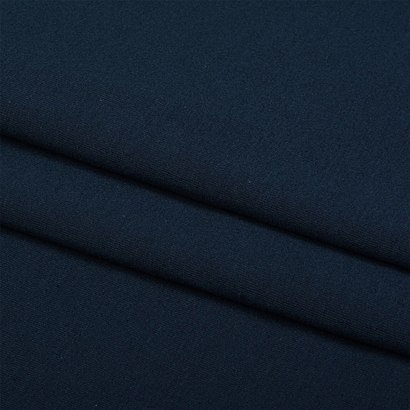 Ткань трикотаж Кулирка хлопок 145г опененд 100+100см т.синий 19-3921 уп.10м Ткань трикотаж Кулирка хлопок 145г опененд 100+100см т.синий 19-3921 уп.10м