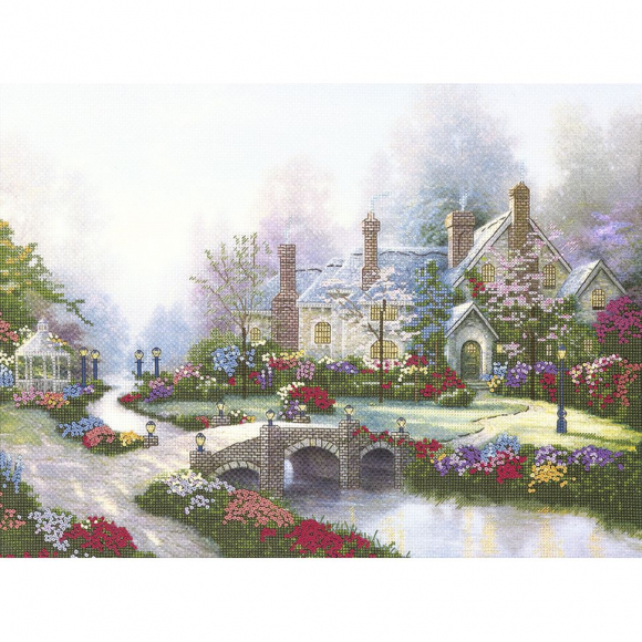 219_Набор для вышивания "За воротами весны"