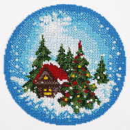 Набор для вышивания PANNA арт. BN-5016 Новогодняя сказка 20х20 см