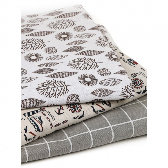 Ткань Лен, арт.TBY-DJ-03, 140г/м?, 30% лен 70% хлопок, шир.150см, рул.20м