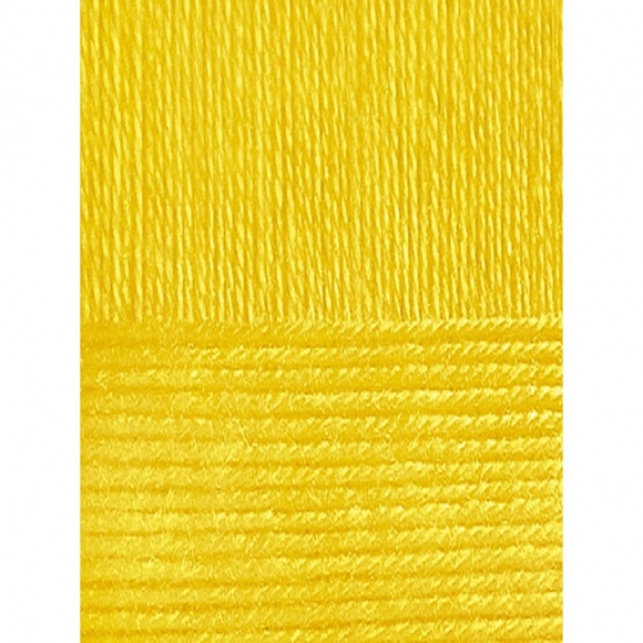 Пряжа для вязания ПЕХ Вискоза натуральная (100% вискоза) 5х100г/400м цв.012 желток