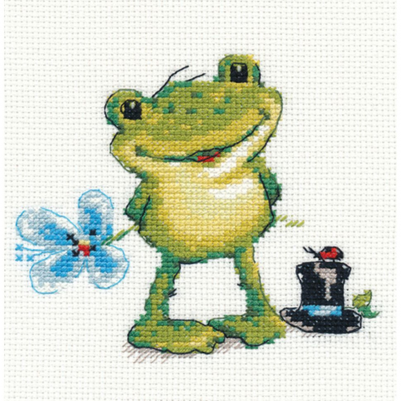 Набор для вышивания АЛИСА арт.0-131 Ква-а 12х11 см