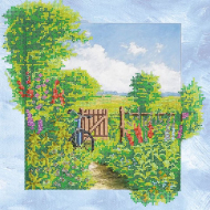 Схема на холсте АБРИС АРТ арт. AC-121 Лужок 30х30 см