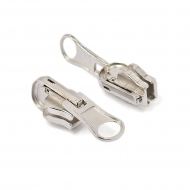 Замок MaxZipper автомат реверсивный (двухсторонний) ТР#8 цв.никель уп.10шт