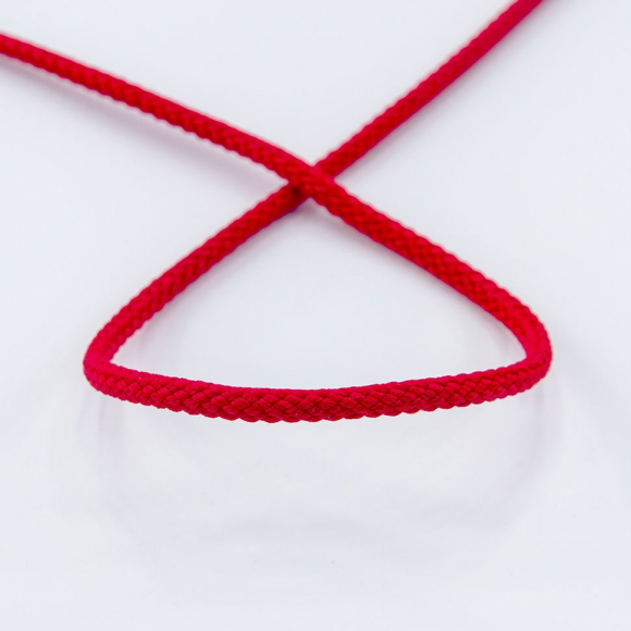 Шнур плетеный SPIRAL ( SAFISA), 4 мм, 25 м, цвет красный