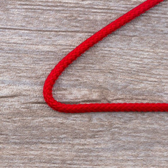 Шнур плетеный SPIRAL ( SAFISA), 4 мм, 25 м, цвет красный