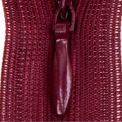 Молния потайная нераз 20см S-048 бордовый темный SBS уп.100шт