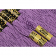 Нитки мулине цв.2106 св.фиолетовый12х10м С-Пб