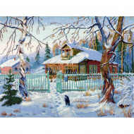 Набор для вышивания "Зимний день"