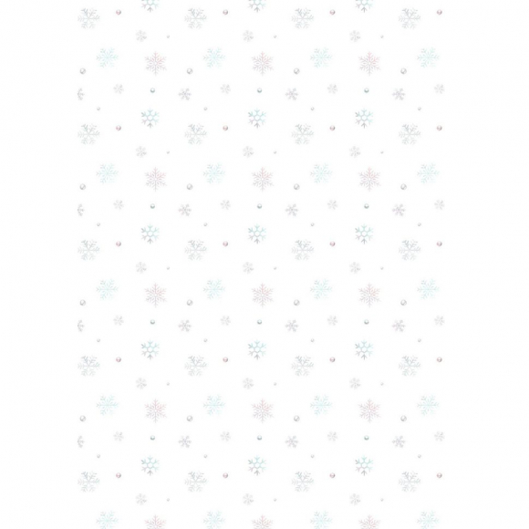 Ткань для пэчворка PEPPY Новогоднее Волшебство 135 г/м? 100% хлопок цв.НВ-21 белый уп.50х50 см