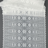 Кружево-стрейч KRUZHEVO арт.TBY.1909 шир.220мм цв.004 белый уп.18м