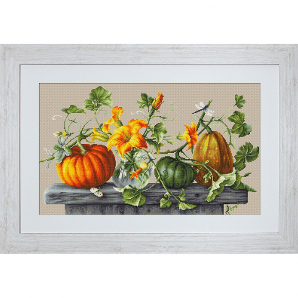 Набор для вышивания LUCA-S арт. B2303 Тыква 46,5х27 см Набор для вышивания LUCA-S арт. B2303 Тыква 46,5х27 см