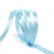 Лента атласная 6мм цв.4308 голубой IDEAL уп.27,4 м