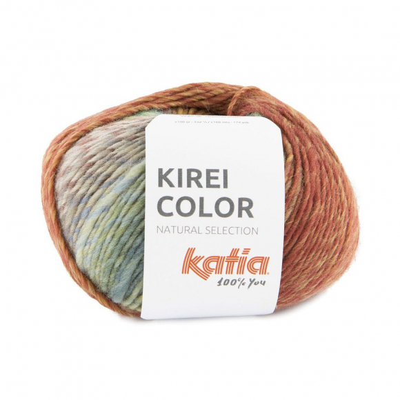 Пряжа Kirei Color, 100% шерсть, 100 г, 160 м