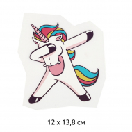 Термотрансфер арт.TBY.1309 Единорог 12х13,8см, уп.10шт