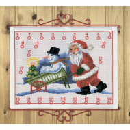 56043_Набор для вышивания календаря "Рождественский календарь" 56043_Набор для вышивания календаря "Рождественский календарь"