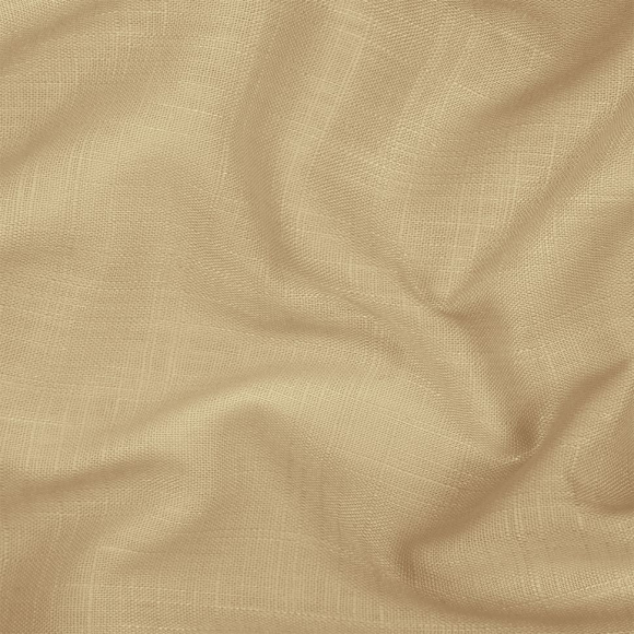 Ткань льняная 190 г/м? лен 40%, вискоза 60% шир.140 см арт.TBY.Li.1002.22 цв.22 бежевый уп.1м