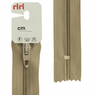 79020_Молния Meras, спираль, неразъёмная, 4 мм, 18 см, цвет 2814, зеленo-бежевый