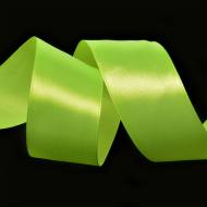 Лента атласная 38мм цв.3033 салатовый IDEAL уп.27,4 м