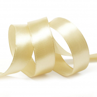 Лента атласная 25мм цв.3009 бежевый IDEAL уп.27,4 м