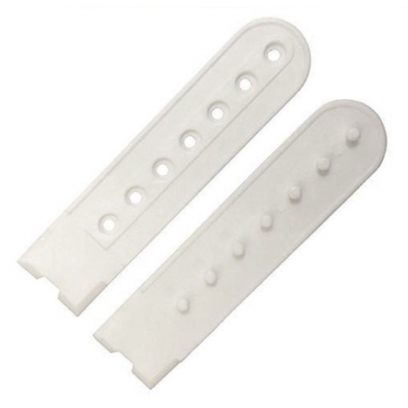 Застежка для бейсболок пластик  арт.TBY-101-4 цв.белый уп.100 шт