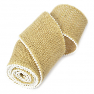 Лента декоративная Мешковина арт.TBY.ML019 шир.60мм уп.2м
