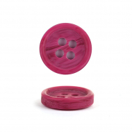 Пуговицы пластик CN 2732 цв.08 бордовый 16L-10мм, 4 прокола, 72 шт