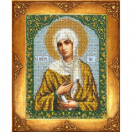 Набор для вышивания бисером РУССКАЯ ИСКУСНИЦА арт.236 БИ Св. Ева 12,5х16,3 см Набор для вышивания бисером РУССКАЯ ИСКУСНИЦА арт.236 БИ Св. Ева 12,5х16,3 см