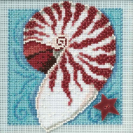 Набор для вышивания MILL HILL Морская раковина 12,7х12,7 см