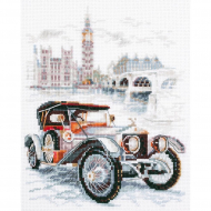 Набор для вышивания ЧУДЕСНАЯ ИГЛА арт.110-025 Ретро стиль. Британия 16х20 см